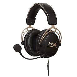 HyperX HX-HSCA-GD/NAP Cloud Alpha Or – Casque Gaming avec control audio intégré - Les Beatles, Paul McCartney, John Lennon, RIngo Starr, George Harrison HyperX HX-HSCA-GD/NAP Cloud Alpha Or - Casque Gaming avec control audio intégré – Image 3