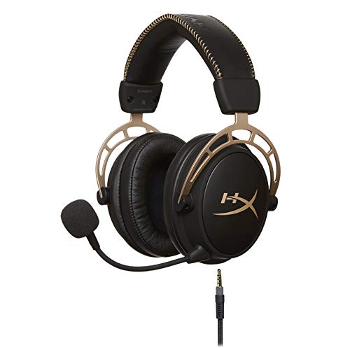 HyperX HX-HSCA-GD/NAP Cloud Alpha Or – Casque Gaming avec control audio intégré - Les Beatles, Paul McCartney, John Lennon, RIngo Starr, George Harrison HyperX HX-HSCA-GD/NAP Cloud Alpha Or - Casque Gaming avec control audio intégré – Image 4