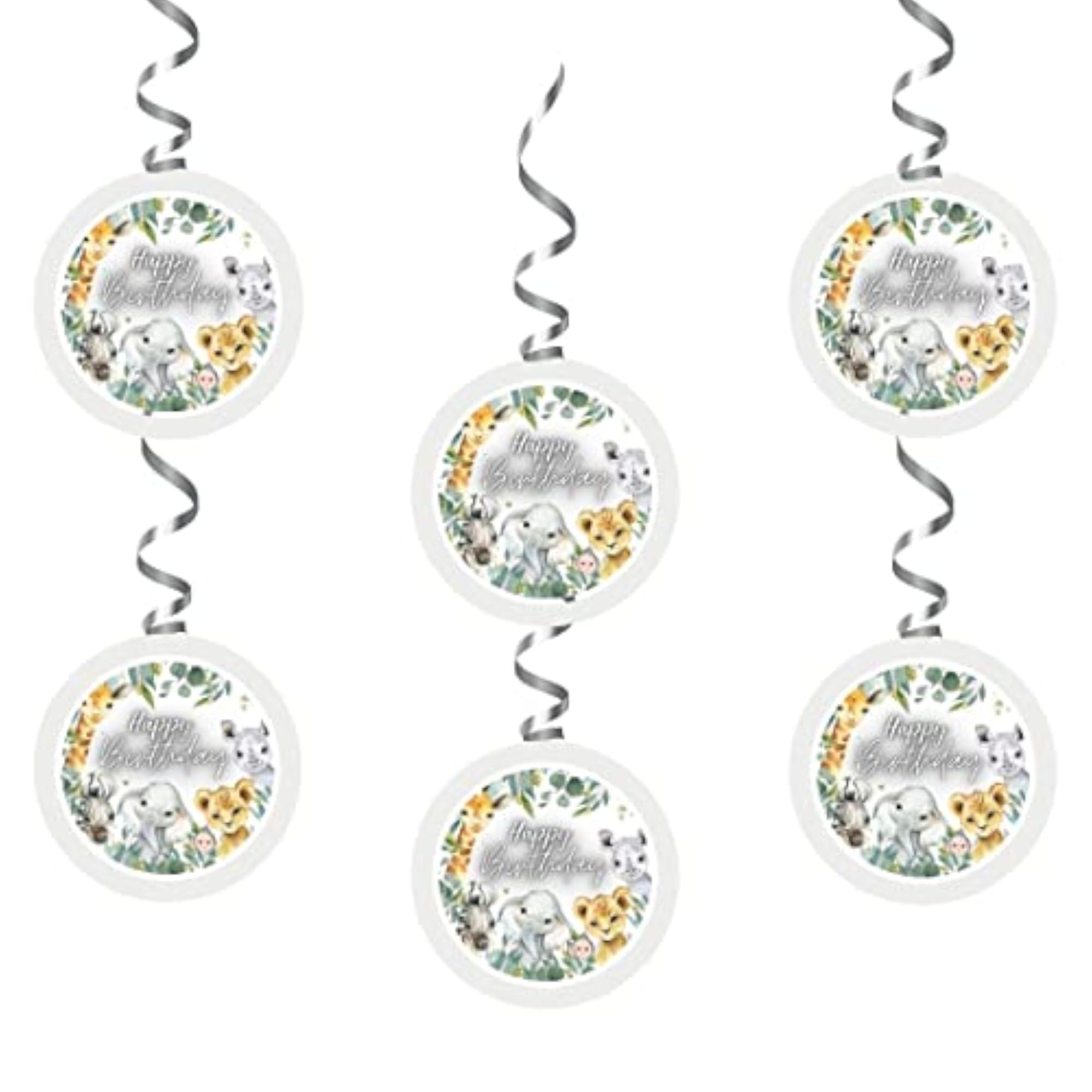 Jungle Theme Dangler Wall Hanging Decoration Set