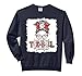 T-Ball Mawmaw Tee Ball Leopard Print Squad Messy Bun Hair Comfort Colors Adult Sweatshirt