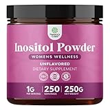 Premium Inositol Powder - Fertility Support Supplement - Restore Hormone Balance & Clarity - Provides Ovarian Support - USP Grade Inositol Supplement for Women - Mood Booster - 250 Servings