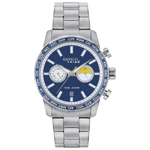 Montre Quartz pour Homme BREIL Zone, Finition Cadran Multifonction Premium