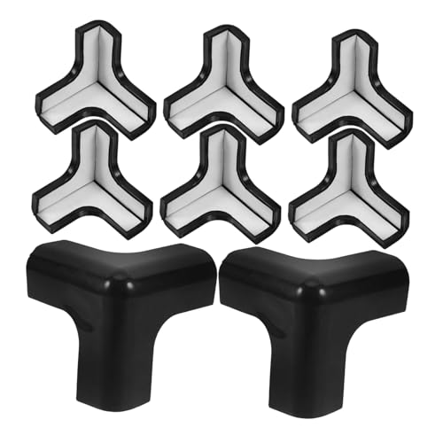 SEWACC Protective Furniture Corner Guards 8 Pack Soft Edge Safety Bumpers Proof Universal Corner Protectors No Tools Needed