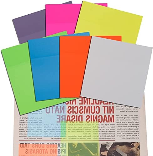 Transparent Sticky Notes Colorful Sticky Note Pads Clear Self Stick Notes 3 x 3 Inches Waterproof Sticky Notes Memo for Office School Planne Studying Message Reminder Christmas Gift,7 Colors