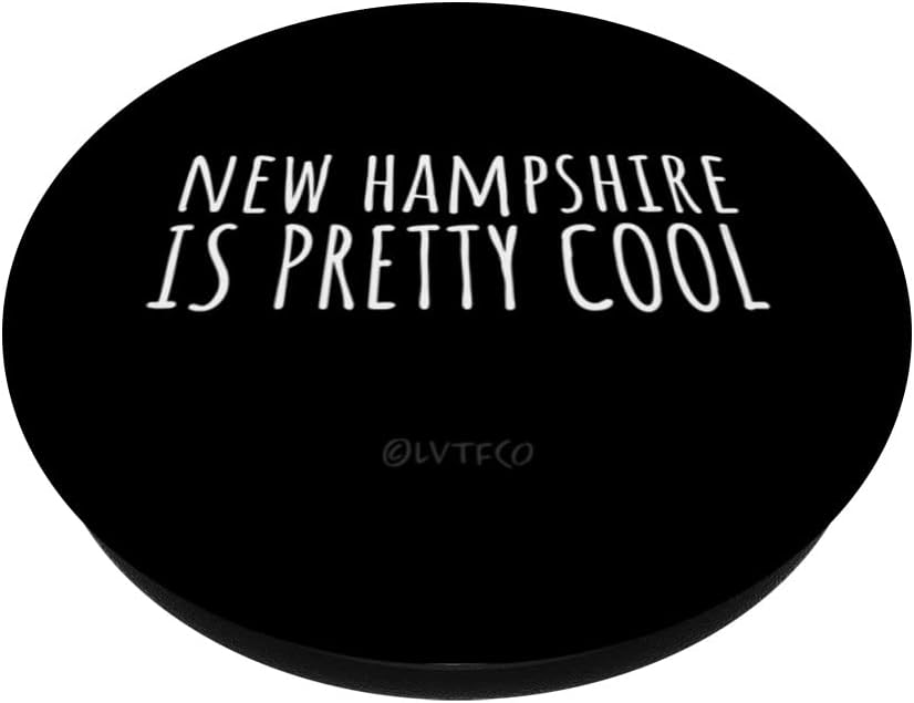 New Hampshire is Pretty Cool – Funny American State Humor PopSockets Swappable PopGrip image 2