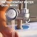 Filterbaby Skincare Filter 2.0 Replacement Cartridge, Bathroom Sink Faucet Filter Replacement for Skincare, 99.9% Chlorine Removal, 0.000001 mm Carbon Fiber, Clinically Tested, Hydrates Skin (1 Pack)