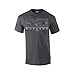 Ford T-Shirt Mustang Grill Legend Honeycomb Grill and Emblem-heathergray-large