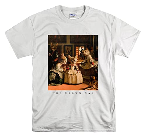 T-shirt blanc The Meowninas XL pour en finir avec les hauts inconfortables