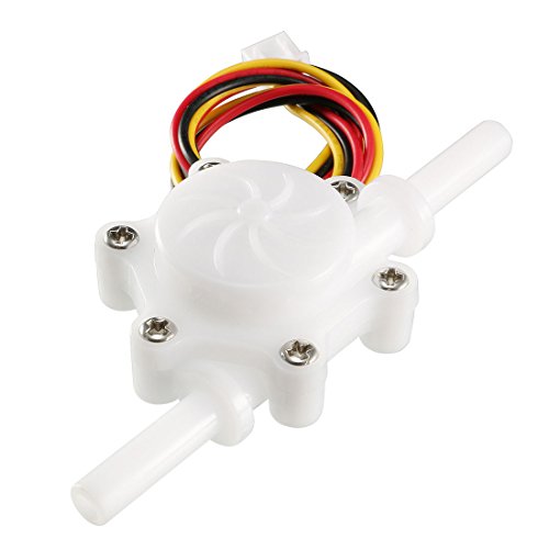 Uxcell 1/4" Hall Effect Water Flow Sensor Switch Flowmeter Counter Fluid Meter Dc5V 0.15-1.5L/Min Sen-Hz06K #TOP15
