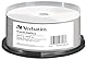 Verbatim BD-R Blu-ray Rohlinge 25 GB, Blu-ray-Disc mit 6-facher Schreibgeschwindigkeit, 25er-Pack Spindel, großflächig thermisch bedruckbar, Blu-ray-Disks für Video- und Audiodateien