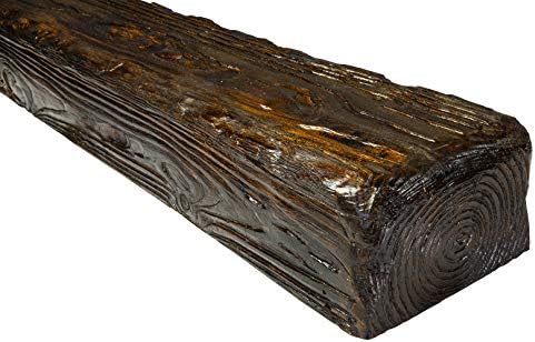 Travi Decorative In Finto Legno - Effetto Rovere Chiaro, 12x12x200 Cm, Per Interni Rustici - Foto 11