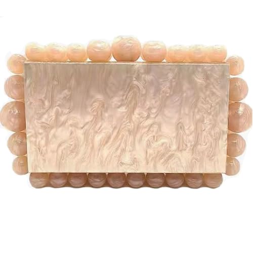 Pochette de soirée chic marbrée pour mariage et cocktail élégant