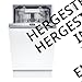 Bosch SPV6YMX08E, Serie 6, Smarter Geschirrspüler Vollintegriert, 45 cm, Besteckschublade, Spülmaschine mit Zeolith Trocknung, besonders leise, höhenverstellbarer Oberkorb, TimeLight, AquaStop