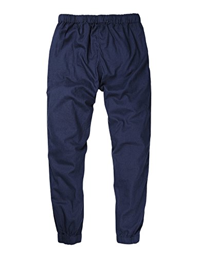 Match Men's Linen Jogger Pants (32, 6029 Blue)3