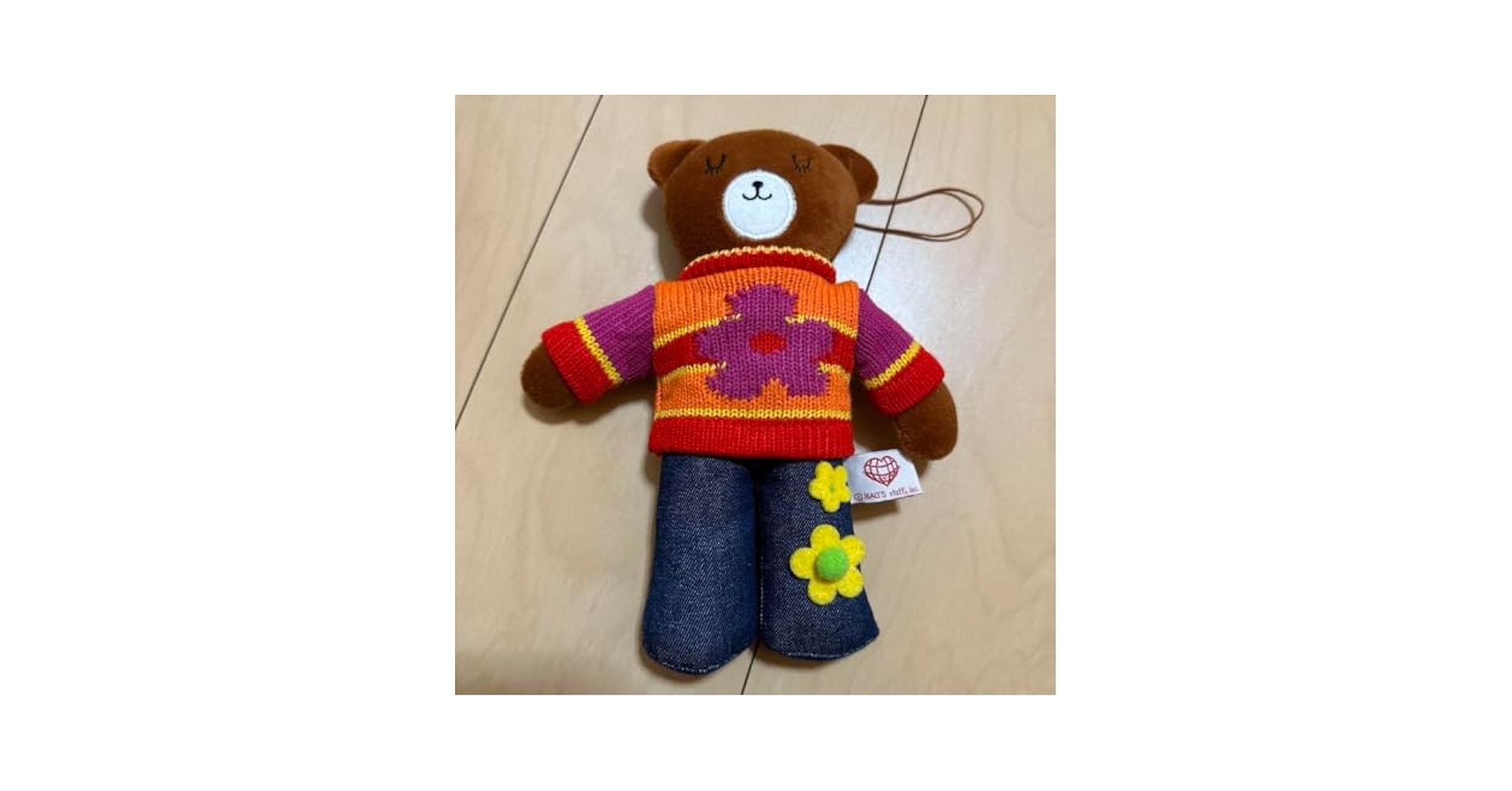Amazon.co.jp: NAO's stuff.inc バギージーンズ ベアー