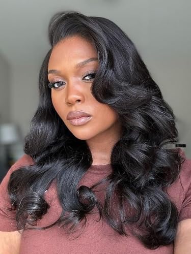 Fongly 13x6 HD Lace Front Wigs Human Hair Body Wave
