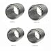 Stainless Steel Threaded Exercise Ring Stretcher Set, Men's Special Muscle Strength Training Set -E32CCUS (28mm：A)