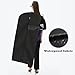 LXLOVESM Garment Bags for Hanging Clothes, 45'' Suit Bag Cover for Storage and Travel, Dress Bags for Gowns Long (Black)