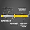 Drybar The Wrap Party Curling & Styling Wand Long-Lasting Waves and Curls Salon Hair Curling Wand