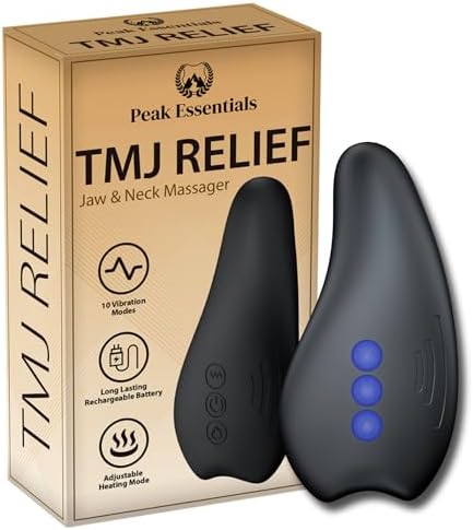 TMJ Relief Products Jaw Massager with Advanced Heating Modes - TMJ Massager - Jaw Massager TMJ - Ergonomic TMJ Massage Tool - Gentle Vibrations and Heat for Pain Relief, Tension, and Stiffness image 5