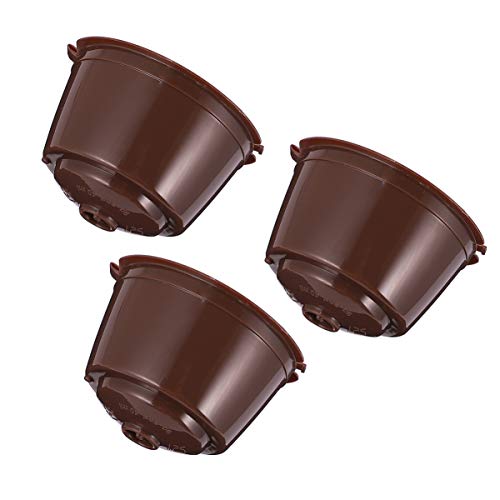 Cabilock – 1 conjunto reutilizável de coadores de café e chá de malha para fazer café, cafeteira, re