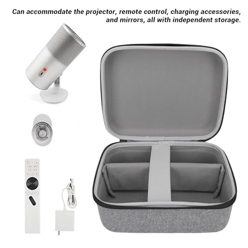 Estuche rígido impermeable para proyector, resistente a impactos, con interior acolchado suave, para PLAY6 y otros modelos miniatura 2