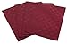 Bardwil Reflections Spill Proof Set Of 4 Placemats, Merlot