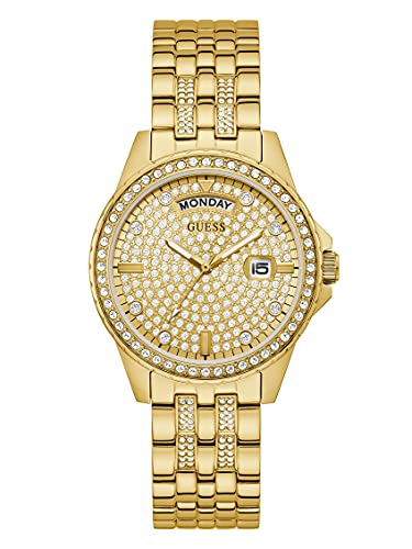 Watches GUESS Ladies GW0254L2 : haute joaillerie et finition dorée premium