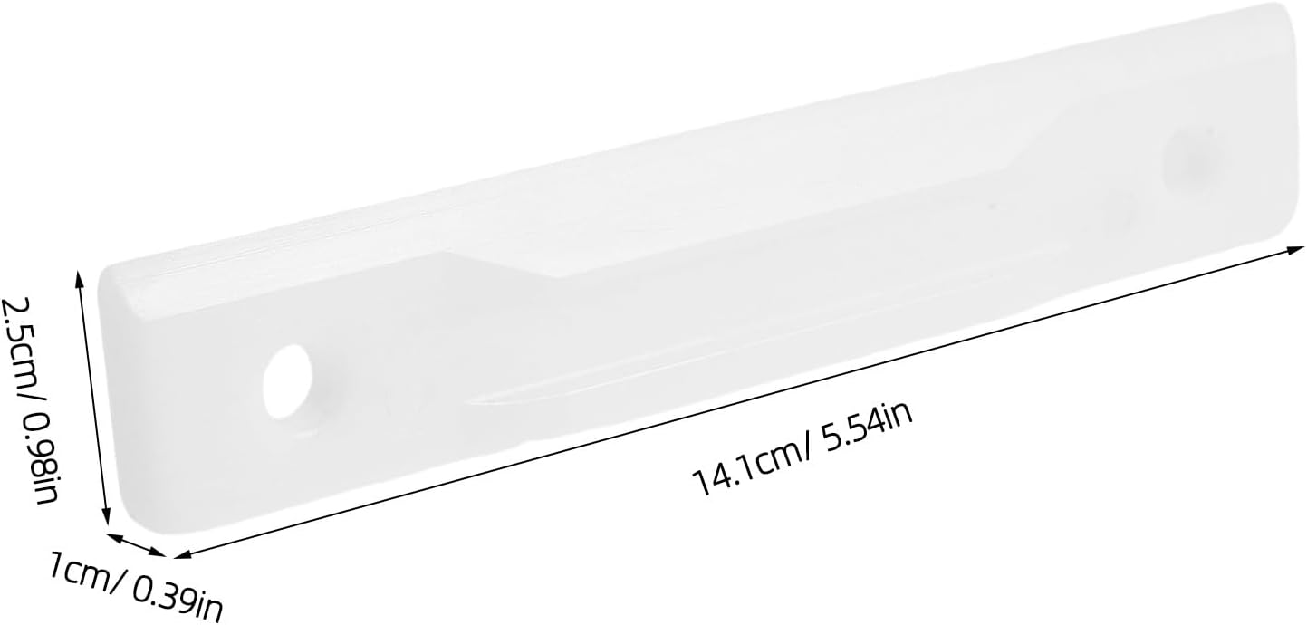 Luxshiny Ice Machine Scraper Metal Replacement Blade for Slush and Ice Cream Machines Freezer Scraper Tool Suitable for Beverage Bar Applications