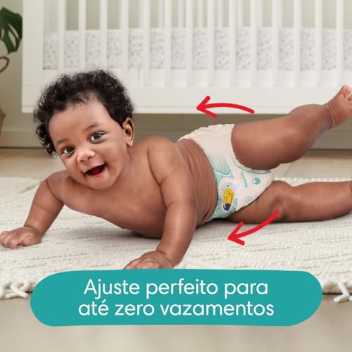 Pack Pampers Ajuste Total Fralda XXG 120 unidades