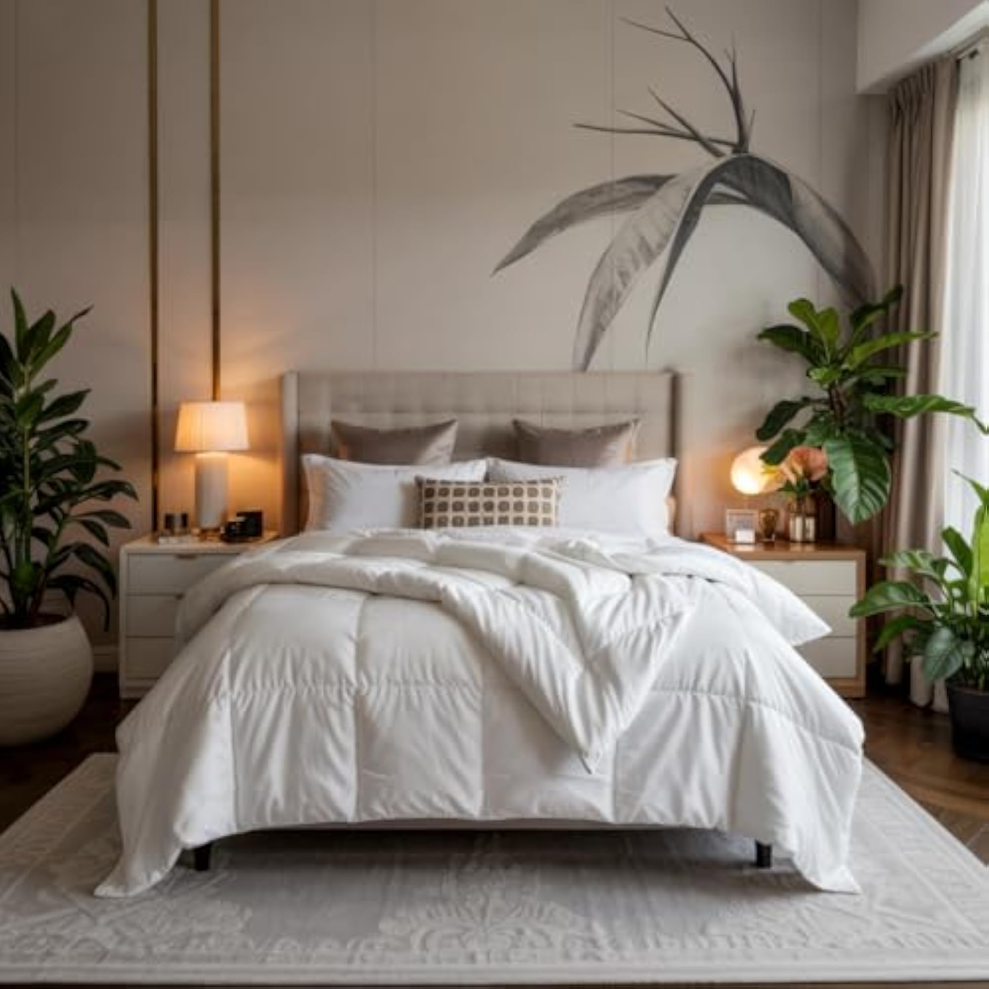 Microfiber Comforter - Breathable, Lightweight, Ultra Soft