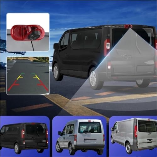 Caméra de recul feu stop résout les angles morts Renault Trafic Combo 2001-2014 - 5