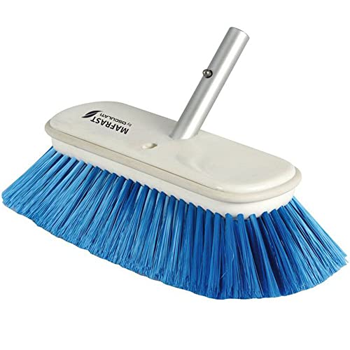 Balai moyenne bleu Mafrast Eco pour éliminer le sel et préserver le gelcoat marin