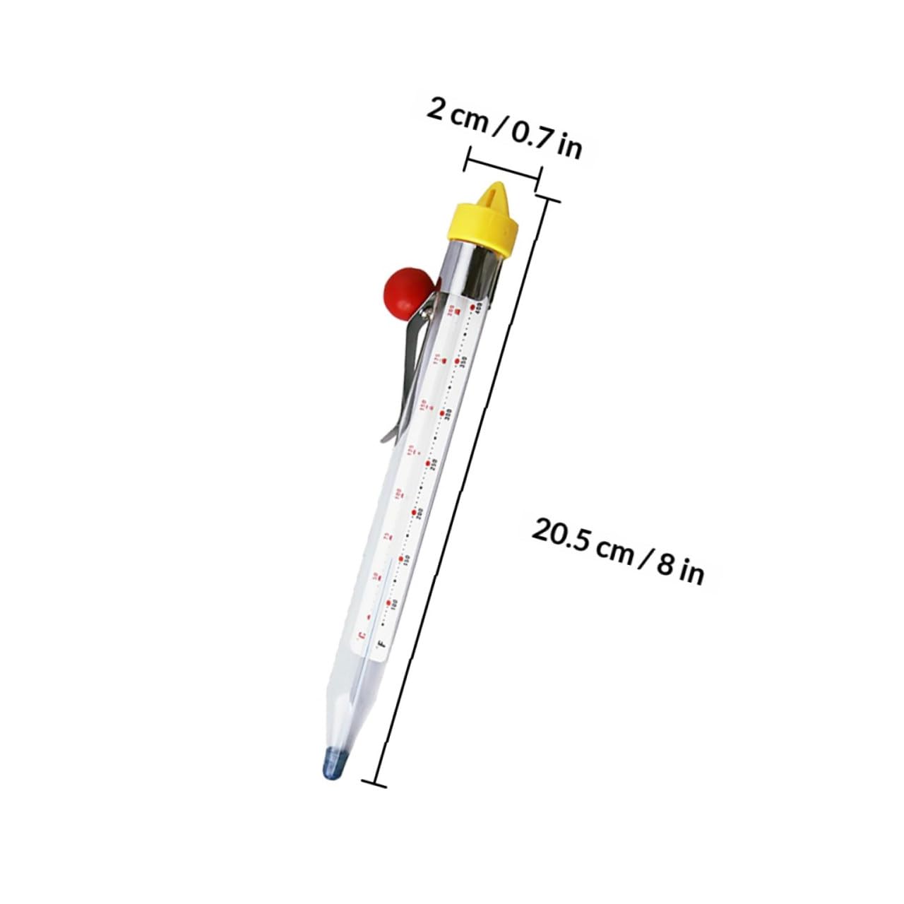 Kitchen Candy Thermometer for Syrup, Baking and Beverage Use