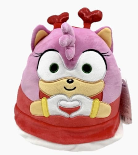 Squishmallows 8″ Amy Rose Sonic The Hedgehog Valentine Plush