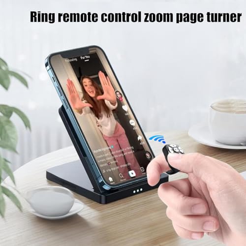 Télécommande page turner scroller de doigt Type-C rechargeable pour smartphone
