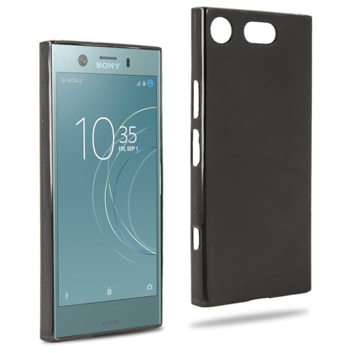 REY Cover in Gel TPU Nera per Sony Xperia XZ1