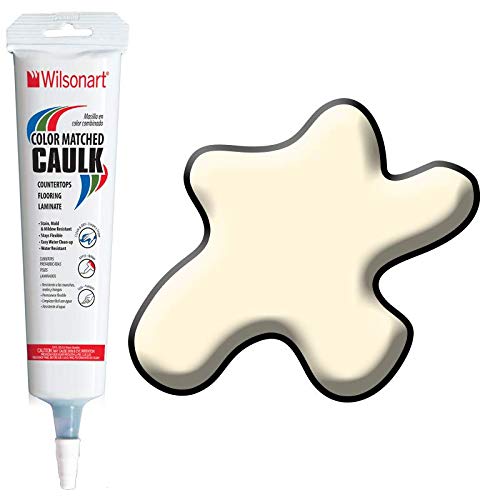 Wilsonart Color Match Caulk para Superficies Sólidas Frosty White miniatura 1