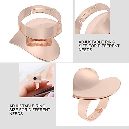 Recipiente de cola pequeno conveniente acessível não tóxico prático, copo de anel de tinta de tatuag