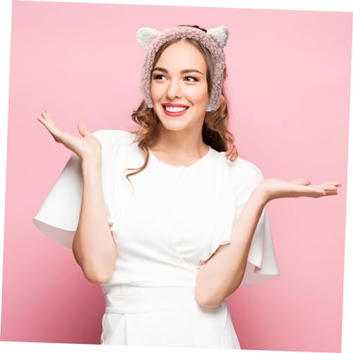 1pc Plush Cat Ear Earmuff for Soft and Warm Ear Protector Cute Hairband for Outdoor Use for Girls and Students Cozy and Design4