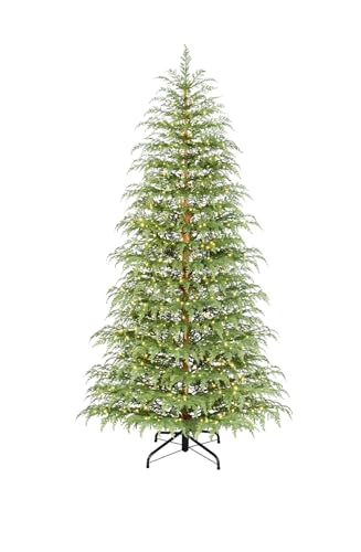 My Texas Home Cypress Artificial Christmas Tree, Green, 7.5 ft, Traditional Holiday Decor