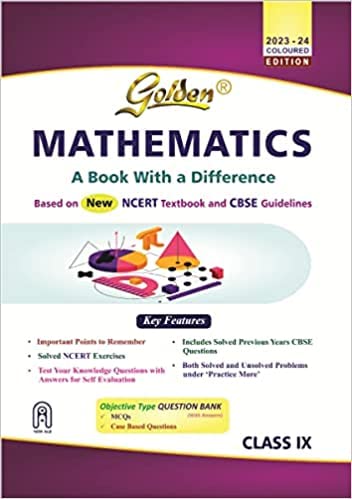 GOLDEN MATHEMATICS FOR CLASS 9 2023 : Amazon.in: Books