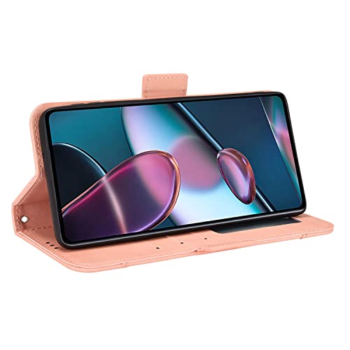 Capa para Motorola Edge 30 Pro,Funda carteira para Motorola Edge 30 Pro(5 slots de cartão, fecho mag
