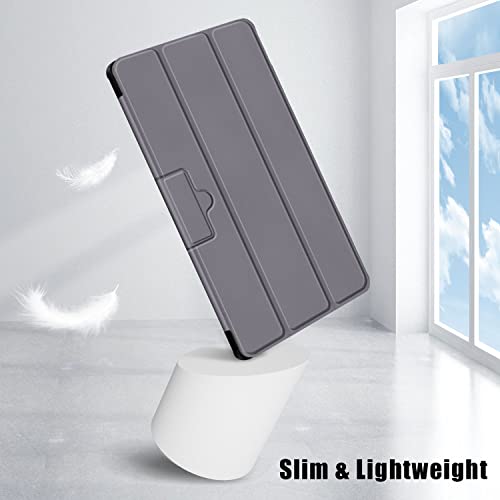 DINGGUAGUA Compatible with Lenovo M10 Plus 3rd Gen 10.6 Inch Case Ultra Slim Lightweight Cover for Lenovo Tab M10 Plus 3rd Gen TB125 TB128,Gray - Image 2