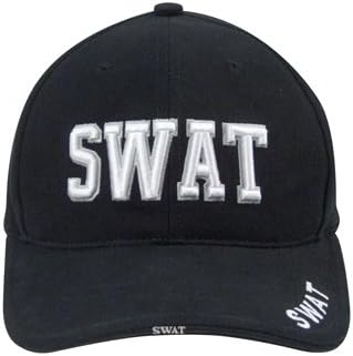 9722 SWAT Raised Embroidery Cap (Adj.)