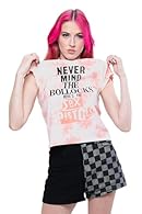 Rock Off officially licensed product High quality soft-style cotton fashion tee Skinny/Junior Fit Style Machine cold wash (30 degrees) Machine cold wash (30 degrees) don't iron decoration