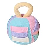 Giocattoli per Cani Palla di Peluche Che Squittisce – 17,8 cm Giocattolo...