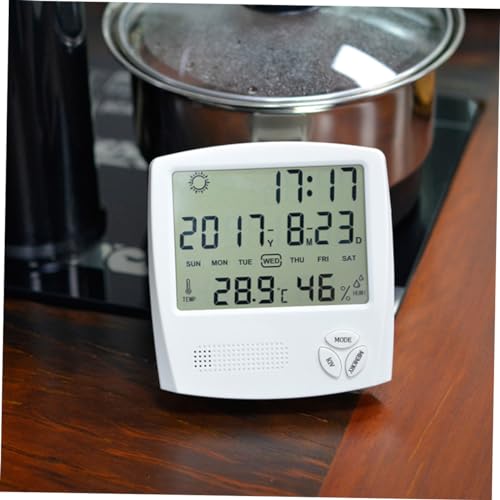 INOOMP Higrômetro Medidor De Umidade Medidor De Temperatura Medidor De Monitor De Umidade Termômetro