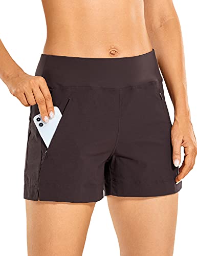 CRZ YOGA Pantaloncini da Trekking Leggeri da Donna...