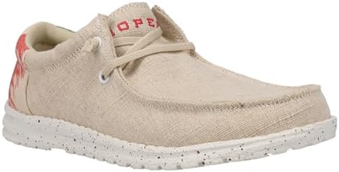 ROPER Mens Hang Loose Mexico Flag Slip On Casual Shoes - Brown - Size 11.5 D | Image 1